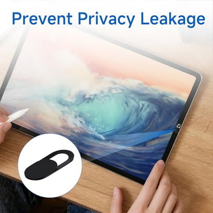 60Pcs Webcam Cover Slide, Camera Privacy Cover for Phone Laptop Computer, Universal Camera Covers Slide for Smartphones, Desktops, Laptops, Protect Your Privacy and Security