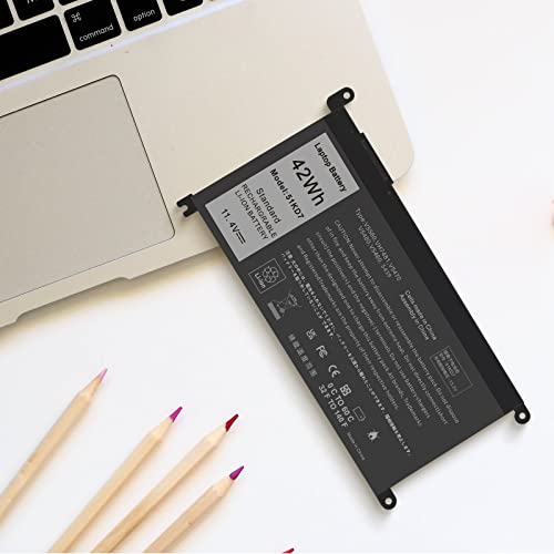 Fancy Buying 51KD7 Laptop Battery Replacement for Dell Chromebook 11 3100 3180 3189 5190 3181 2-in-1 14 3400 Series P28T001 Y07HK FY8XM 0FY8XM - size: 6.89*3.5*0.24inch