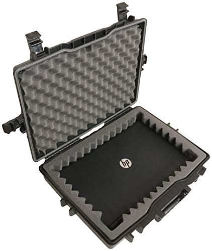 Case Club Waterproof Hard Case for 15-17 inch Laptops & Accessories - Heavy Duty Hard Case Compatible with 15.6 and 17.3 inch Laptops and Gaming Accessories