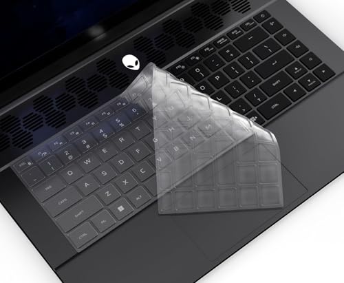 Keyboard Cover for 16" Dell Alienware 16 Area-51 AA16250 Gaming Laptop, Alienware 16 Area-51 Keyboard Skin Protector - TPU - size: AA16250