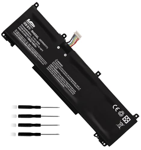 RH03XL Replacement Battery for HP ProBook 430/440/445/450/455/630/640/650 G8 G9 G10 Series, EliteBook 630/640/645/830 G9 G10 G11 Series, HP Zhan 66 Pro 14 G4/G5 Series, Compatible W/TPN-IB0L