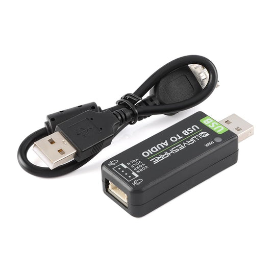 USB to Audio Stereo Sound Card for Raspberry Pi Adapter External Audio Converter for Raspberry Pi 3B 4B 8GB Jetson Nano B01 A02 Onboard Microphone/Speaker Playable/Record