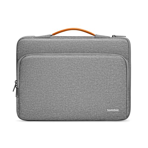 tomtoc 360 Protective Laptop Case for 15-inch New MacBook Air M5/A3448 2026, M4/A3241 M3/A3114 M2/A2941, 15" Microsoft Surface Laptop 7/6, Dell XPS 15 Plus, 15 Inch MacBook Pro, Acer HP Chromebook 14 - color: Dark Gray, size: 15 Inch for MacBook Air