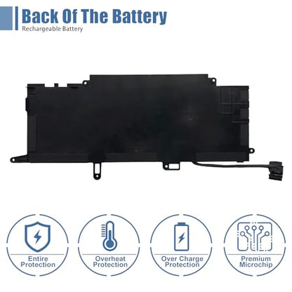 NF2MW Laptop Battery Replacement for Dell Latitude 7400 2-in-1 Latitude 9410 Series Notebook 7146W 085XM8 08W3YY 0C76H7 C76H7 0G8F6M 7.6V 52Wh 6500mAh - size: 9.79*3.46*0.27 inch NF2MW