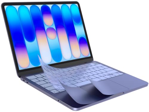 EooCoo Palm Rest Protector Skin Cover Set for MacBook Neo 13 inch 2026 with A18 Pro Chip A3404, MacBook Neo Accessories, Scratch-Resistant Trackpad Protector Film & Keyboard Cover, Indigo - color: Indigo