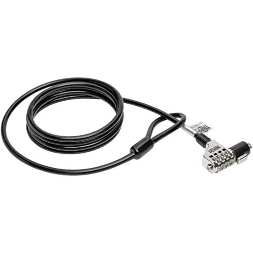 Tripp Lite Laptop Security Lock Combination Theft Deterrent Cable 6ft 6' (SEC6C) - style: 6ft Combination Lock