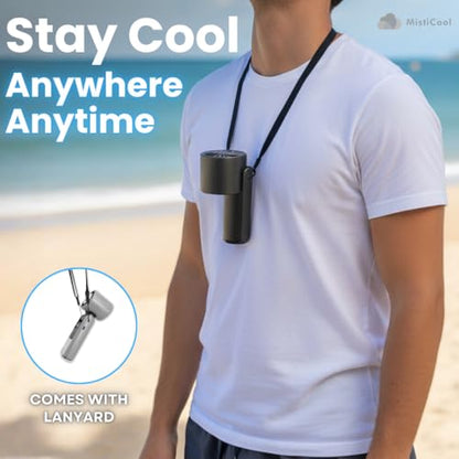 ArcticPad Portable Peltier Chill-Pad Fan - Cooling Handheld Fan with Cold Plate - 13K RPM, 100 Speeds & LED Display - USB Rechargeable Battery Powered Travel Fan - Snow White - color: Snow White