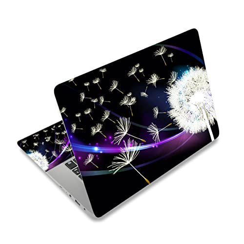 Laptop Notebook Skin Sticker Cover Decal Fits 12 13 13.3 14 15 15.4 15.6 inch Laptop Protector Notebook PC ，Protector Cover for Toshiba Hp Samsung Dell Apple Acer Leonovo Sony Asus Notebook - color: Dandelion