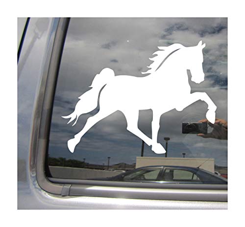 Tennessee Walking Horse Walker Gaited - Cars Trucks Moped Helmet Hard Hat Auto Automotive Craft Laptop Vinyl Decal Store Window Wall Sticker 01269 c