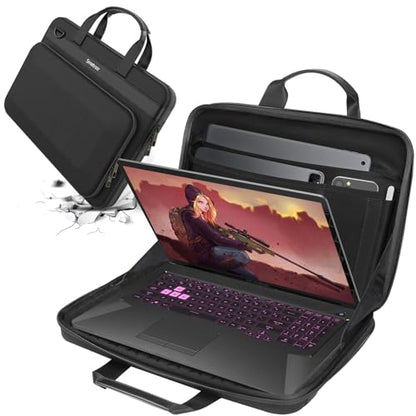 Smatree Heavy Duty Hard Case for 15.6-16 inch HP/DELL/Acer/ASUS/MSI | for 16inch ASUS ROG Strix G16/SCAR 16,DELL m16/G16,HP OMEN 16/EliteBook 650/655,MSI Stealth/GF65 Thin,15.6inch Acer Aspire 7 - color: Black-16 Inch