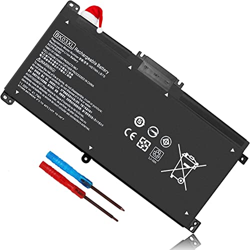 BK03XL 916811-855 Laptop Battery for HP Pavilion X360 14 14m, 14m-ba114dx 14m-ba011dx 14m-ba013dx 14-ba253cl 14-ba125cl 14-ba175nr 14m-ba015dx 14-ba051cl bk03041xl 916366-421 541 TPN-W125 HSTNN-LB7S