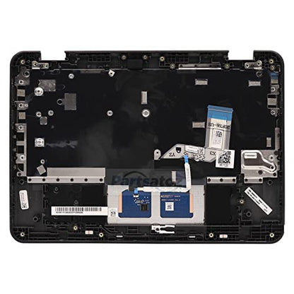 Laptop Palmrest Upper Case Top Cover with US Keyboard and Touchpad Mousepad Assembly Replacement (NO WFC Hole) for Lenovo 300e Chromebook Gen 3 82J9 82JA WiFi 5M11C94699 - color: Palmrest Assembly NO WFC WIFI 5M11C94699
