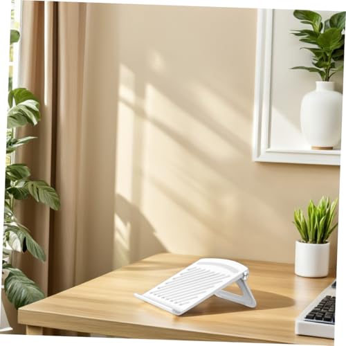 Multi-Angle Desktop Riser Foldable Laptop Holder for Desk Stable Secure for Home Office