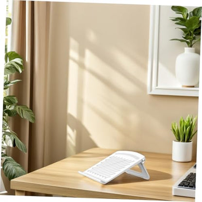 Multi-Angle Desktop Riser Foldable Laptop Holder for Desk Stable Secure for Home Office