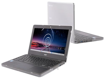 mCover Hard Case Only Compatible for 2023-2024 11.6" Acer Chromebook 511 C736 Series Clamshell Laptop Computers (NOT Compatible with Any Other Acer Models) - Clear - color: Clear