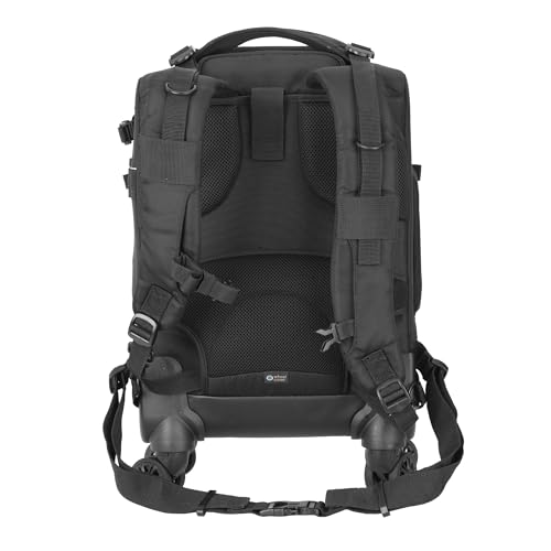 VANGUARD ALTA FLY 55T G2 DSLR Convertible Camera Backpack, 8 Wheel Spinner/Trolley, 22 Liter Capacity, Holds 14" Laptop