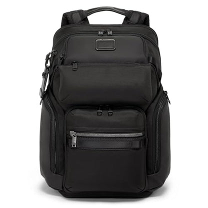 TUMI - Alpha Bravo Nomadic Backpack - Men's Durable Carry On Bag - 18.8" X 15.0" X 9.0" - Fits up to 15" Laptop - Black - color: Black
