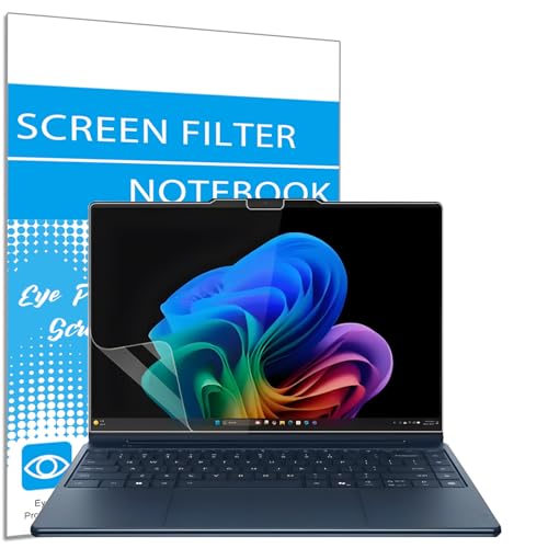 i-Tensodo 2 Pack Anti-Glare Screen Protector for Lenovo Yoga 9i 2-in-1 14'' (14IMH9),Lenovo Yoga 9i Aura Edition 2-in-1 14'' (141LL10) Touchscreen Laptop, Eye Protection Filter