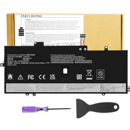 Fancy Buying L18C4P71 L18M4P72 Battery for Lenovo Thinkpad X1 Carbon 7th / 8th Gen, ThinkPad X1 Yoga 4th/5th Gen Series 02DL004 02DL005 02DL006 L18L4P71 SB10K97644 SB10K97642 SB10K97643 SB10T83174 - size: 9.65*3.7*0.24inch