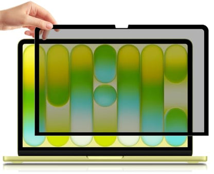 Privacy Screen for Macbook Neo 13 inch (2026, A18 Pro) | Bubble Free Installation Macbook neo 13" Privacy Screen Shield Anti-Spy/Blue Light/Anti Glare/Easy On/Off - size: Mac Neo 13 inch(2026)