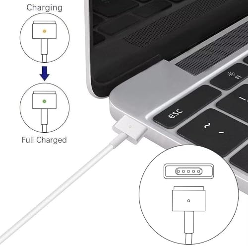 Mac Book Air Charger Replacement for AC 45W Power T-tip Shape Connector Power Adapter for 11 inch and 13 inch Between 2012-2017,(NOT for 2018-2026