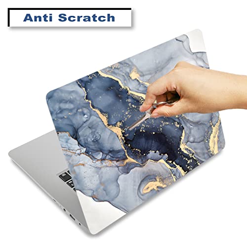 Laptop Skin Sticker Decal, 12" 13" 13.3" 14" 15" 15.4" 15.6 inch Laptop Universal Netbook PC Notebook Vinyl Reusable Skin Sticker Cover Art Case Protector Personalized,Gilt Marble - color: Gilt Marble