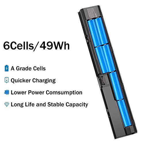 4430s Laptop Battery Replacement Fit for HP Probook 4540s 4440s 4530s 4535s 4545s 4431s 4435s 4330s Series, fits Laptop Part Number 633805-001 PR06 PR09 HSTNN-IB2R 633733-321 11.1V 5200mAh - color: 5200mAh 4430 battery