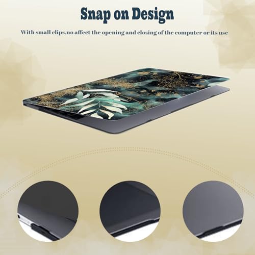 Laptop Shell for MacBook Air 11 inch Case 2015 2014 2013 2012 2011 2010 Release Model A1465 A1370,Air 11.6" Snap on Protective Laptop Hard Case & Keyboard Cover,Green Plant - color: Green Plant, size: Air 11" 2010-2015(A1370/A1465)