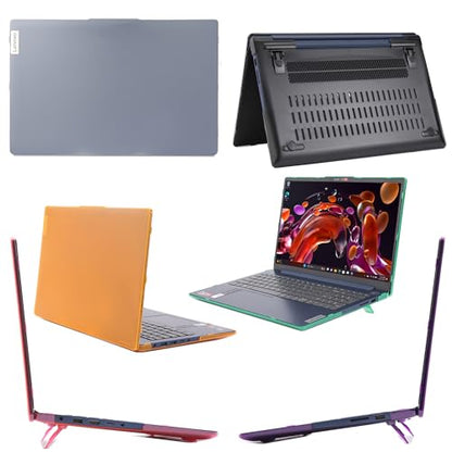 mCover Case Compatible ONLY for 2022-2024 15" Lenovo IdeaPad Slim 3 ｜ 3i 15ABR8 / 15AMN8 / 15IAH8 / 15IAN8 / 15IRH8 / 15IRU8 Windows Computers (NOT Fitting Any Other Lenovo Models)- Clear - color: Clear