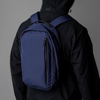 ALPAKA Metro Backpack 12L Compact Laptop Backpack Blue | Laptop Sleeve Fits 14-inch Laptop, Internal Water Bottle pocket for Men and Women, Weatherproof Fabric Axoflux 300D - color: Blue-axoflux 300d