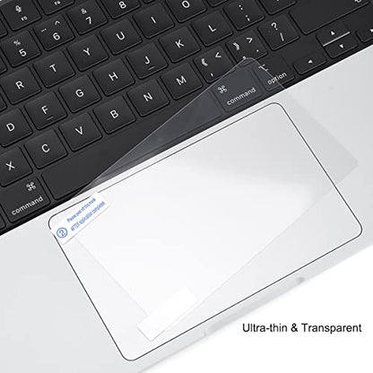 [2PCS] MacBook Air 13.6 Trackpad Protector Cover Skin for 2026 2025-2022 MacBook Air 13.6 Inch M5 M4 M3 M2 A3449 A3240 A3113 A2681 Anti-Scratch Waterproof Touch Pad Cover Protector Accessories, Clear - size: 2022-2025 MacBook Air 13.6" M4 M3 M2