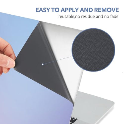 AIMSA Blue Violet Laptop Notebook Skin Sticker Cover Decal Fits 12 13 13.3 14 15 15.4 15.6 inches Laptop Protector Notebook PC, Easy to Apply and Remove - color: Blue Violet