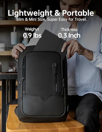 Small Portable Monitor 10.5" 400 Nits 15:10 FHD 1280P IPS Screen, Ultra-Slim Mini Monitor w/Smart Cover & Speaker, USB C HDMI HDR Portable Gaming Monitor, Travel Monitors for Laptop PCs