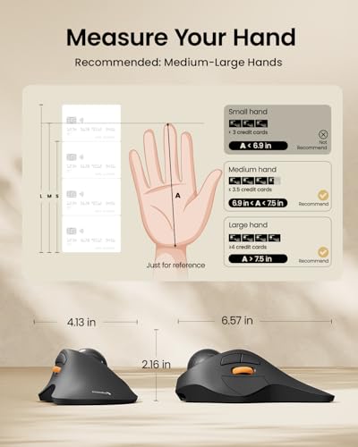 ProtoArc Wireless Bluetooth Trackball Mouse, EM03 NL Ergonomic Rollerball Mouse Rechargeable Computer Mice, 3 Device Connection, Compatible with PC, iPad, Mac, Windows-Gray Ball - color: Gray