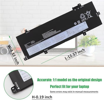 L21M4P74 Laptop Battery Replacement for Lenovo ThinkPad T16 Gen 1 ThinkPad T16 Gen 2 ThinkPad P16s Gen 1 Gen 2 Series Notebook L21D4P73 L21M4P73 L21C4P72 L21D4P72 L21L4P72 15.44V 86Wh - style: Battery L21M4P74