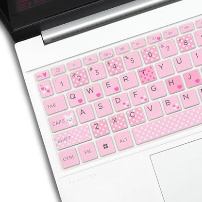Keyboard Cover for 2026 2025 2024 HP 15.6 inch Laptop 15-fc 15-fd Series, HP 15z-fc000 15t-fd000 15-fd0123dx 15-fd0127dx 15-fc0245dx 15-fc0025dx 15-fd0023dx 15-fd0005dx 15t-fd100 fd0083wm fc0093dx - color: Lovly