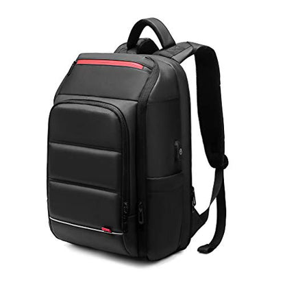Laptop Backpack for Men,Multifunction Business 15.6 inch Laptop Backpack,with USB Charging Port Travel Bag, Black-03, Large