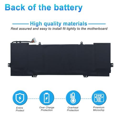 KB06XL 902499-855 Battery Replacement for HP Spectre X360 15 15-BL1XX 15-BL0XX 15-Bl012DX 15-BL002XX 15T-BL000 15T-BL100 15-bl012dx Series 902401-2C1 HSTNN-DB7R TPN-Q179 902499-856 - size: KB06XL 902499-855