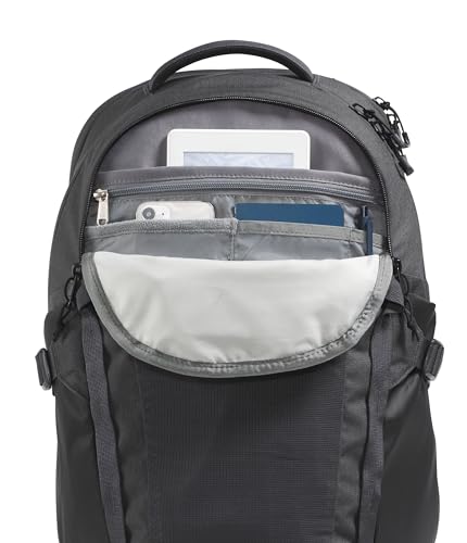 The North Face Recon Laptop Pack, Asphalt Gy Lt Hth/TNF Blk-NPF, OSFA | Daypack, Water Repellent, Laptop Sleeve, 2 Water Bottle Pockets - color: Asphalt Grey Light Heather/Tnf Black-npf, size: 30L