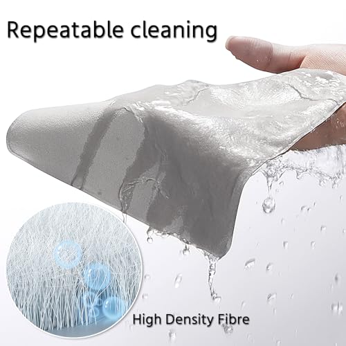 KEANBOLL 2-Pack 15.6-Inch Laptop Microfiber Cleaning Cloth, Laptop Keyboard Protector, Screen Dust Cleaner, Compatible with All 15.6"-16" Laptops
