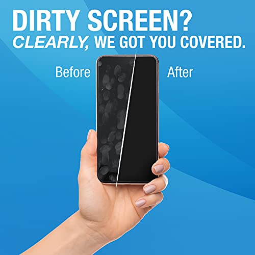MiracleSpray for Electronics Cleaning, Safe Multisurface Cleaner for Any TV, Phone, Monitor, Keyboard, Screen, Computer, Includes Microfiber Towel - 16 Ounce Kit (Pack of 2) - size: 16 Fl Oz (Pack of 2)
