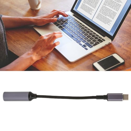 DC Input to Type C Cable, USB C to DC Adapter, Type C Transfer DC Port for A Variety of Small Chargers, Laptops, Etc