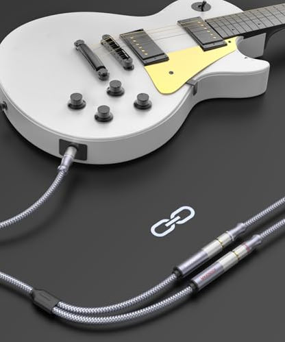 Microphone Splitter 2 Feet/60CM TRS 1/4 inch Splitter 1 Male to 2 Female, 6.35mm Stereo Male Plug to Dual 6.35mm Female-Grey (1PACK) - size: 2ft/60CM-1PACK, style: 1/4" Splitter 1 Male to 2 Female