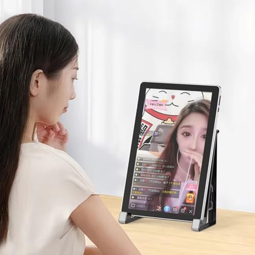 Quick Setups Laptop Stand Double Mode Side and Vertical Brackets for Ergonomic Postures ABS Silicone Build Universals Laptop Stand