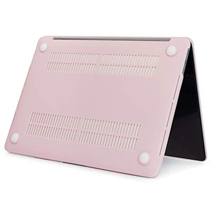 Se7enline for MacBook Pro 13 inch Case M2/M1 2026-2020 A2338,Rose Quartz | Hard Shell Laptop Case Washable Keyboard Cover Skin Anti-Scratch Anti-Drop Heat Dissipation Full Port Access Slim Lightweight - color: Rose Quartz