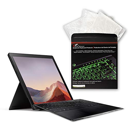 Universal Keyboard Cap [3-Pack] – Ultra Thin Keyboard Cover for Laptop Keyboards, Fits Most 11–17" Models – by Green Onions Supply (Surface Pro) - size: Surface Pro