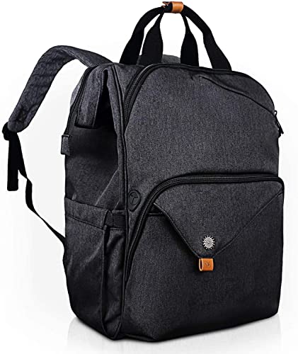 Hap Tim Laptop Backpack, Travel Backpack for Women,Work Backpack (7651-DG) - color: Dark Grey