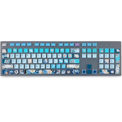 Keyboard Cover for Dell KM636 KB216 KB216t/d/p Keyboard, Dell Optiplex 3050 3240 5250 5460 7450 7050, Inspiron Desktop 3475 3477 3670 5400 5490 7700 7790,Peony - color: Peony
