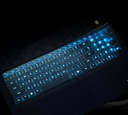 Keyboard Cover for 18" Dell Alienware 18 Area-51 AA18250 Gaming Laptop, Alienware 18 Area-51 Keyboard Skin Protector - TPU - size: AA18250
