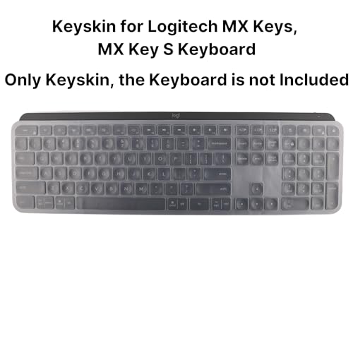 GuardV Keyboard Skin for Logitech MX Keys, MX Key S Keyboard